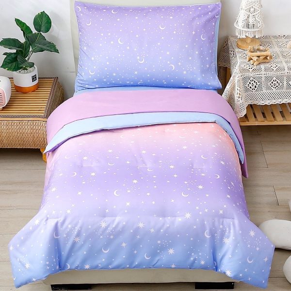 PERFEMET-4-Pcs-Toddler-Bedding-Set-Gradient-Glitter-Cute-Moon-Star-Printed-Bedding-100-Ultra-Soft-Microfiber-Purple-Orange_77b4a4b9-749b-448c-8b3b-062fc27895ee.f186d516c72000782710f060003b3c5d.jpg