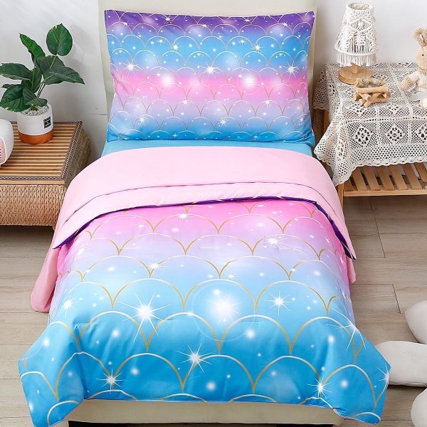 PERFEMET-4-Pcs-Toddler-Bedding-Set-Gradient-Pink-Blue-Mermaid-Glitter-Star-Printed-Cozy-Microfiber-Fabric-Pink-Blue-Mermaid_08a54f11-3440-469a-b952-9f18ef29ac23.e109fdb307369be4f06d0e99cbfa81eb.jpg