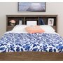 Prepac Fremont Espresso Full/Queen Bookcase Headboard - Image 1