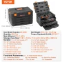 SucceBuy Mechanics Tool Set and Socket Set 1/4" 3/8" 1/2" Drive Deep Standard Sockets 450 Pcs SAE and Metric Mechanic Tool Kit - Image 1