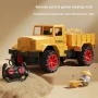 Alloy Remote Control Excavator Toy Car with Lights Sound Effect Electric Excavator Automobile Engineering Vehicle Children Gifts - Image 1