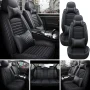 5-Seats PU Leather Universal Car Seat Covers Full set Front Rear Seat Cushion Anti-scratch Protection For Sedan SUV Seat - Image 1