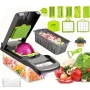 12 in 1 Multifunctional Vegetable Cutter Food Chopper Potato Slicer Carrot Grater Onion Shredder Salad Cutter Kitchen Gadgets - Image 1