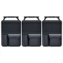 Car Trunk Leather Storage Bag Foldable Car Seat Back Tools Organizer Multifunctional UV storage suv back seat hanging organizer - Image 1