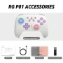 ANBERNIC RG P01 Retro Games Controller Wired/Wireless Bluetooth RGB Hall Effect Joystick XBOX Gamepad for PC Android IOS Steam - Image 1