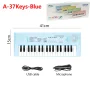 37 Keys Kids Electronic Piano Organ keyboard with Microphone Education Toys Musical Instrument Children Boy Girl Gifts - Image 1