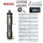 Worx 4V Electrical Screwdrivers Set WX242 Portable Smart Cordless Power Screw Driver Mini Electric Drill Home Repair Power Tool - Image 1