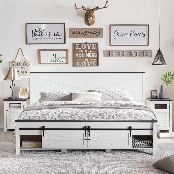 T4TREAM-Farmhouse-King-Size-Platform-Bed-Frame-with-Headboard-and-3-Barn-Door-Storage-Cabinets-No-Box-Spring-Needed-Mattress-Not-Included-White_7a3bdeca-e9c4-4038-b073-2bb80cae606c.1b875f42f31259243600f06a5ef5679c.jpg
