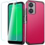 For Cricket Magic 2 5G/AT&T Propel 2 5G Case Strong Shockproof + Tempered Glass - Image 1