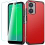 For Cricket Magic 2 5G/AT&T Propel 2 5G Case Strong Shockproof + Tempered Glass - Image 1