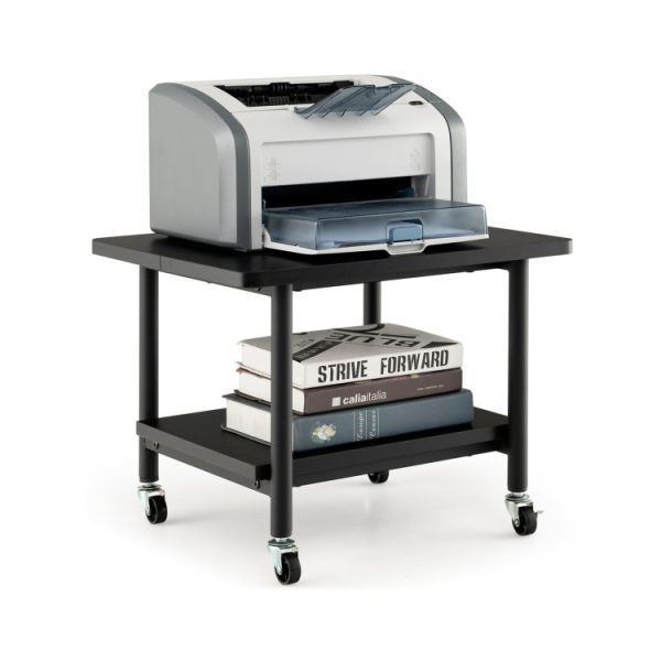 Under_Desk_Printer_Stand_with_Swivel_Casters_Black-3.jpg