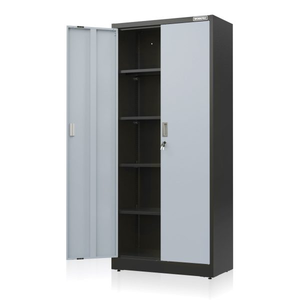 WORKPRO-Metal-Garage-Storage-Cabinet-Locking-Doors-Adjustable-Shelves-71-inches-Tall-Storage-Cabinet-Tools-Office-Home-Shops-Grey-Black-Solid-Packed_f1026720-8c71-4eeb-a8c7-138dd73e7ee9.b657bdba1f093b36533451bdb940584a.jpg