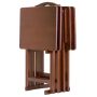 Winsome Alex 5-Pc Snack Table Set, Natural Finish - Image 1