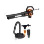 Worx WG524 12 Amp TRIVAC 3-in-1 Electric Leaf Blower/Mulcher/Vac with Leaf Collection System - Image 1