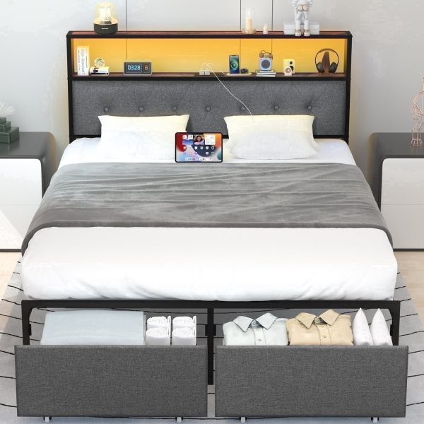 Yoobure-Queen-Bed-Frame-With-Headboard-and-Storage-Drawers-Heavy-Duty-Metal-Platform-with-Charging-Station-LED-Light-Gray_051e446d-aa1c-4d06-82b7-43fd330f3150.d495c548a41ee390c10cb35261b19b8c.jpg