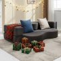 ZAFLY Queen Size Convertible Futon Sofa Bed, Floor Sofa Bed Foldable, Foam Folding Mattress Sleeper, Floor Couch Lounge Sleeper Bed for Living Room/Bedroom, Dark Grey - Image 1