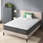 Zinus True Support 14" Queen Euro Top Medium Hybrid Mattress with Comfort Foam and Pocket Springs - Image 1