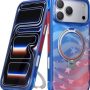 TORRAS - Ostand Q3 Air Soccer Limited Edition Case for Apple iPhone 17 Pro – Magnetic Kickstand Slim Protective Phone Case - USA - Image 1