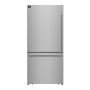 Forno Appliances - Milano Espresso 17.2 Cu. Ft. Bottom Freezer Refrigerator with Built-In Ice Maker - Stainless Steel - Image 1