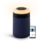 Blueair - Smart Mini Restful Air Purifier with Sunrise Clock, Blue, for Bedrooms up to 607 sq ft - Midnight Blue - Image 1