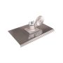10 in. x 6 in. Stainless Steel Walking Edger - Image 1