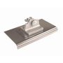 8 in. x 4 in. Stainless Steel Flip Flop Walking Edger - Image 1