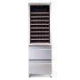 Avanti - ELITE Series Wine Cooler, 108 Bottle Capacity, 2-Drawer Beverage Center - Stainless Steel - Image 1