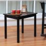 Cambridge Casual Alston Black Wood Outdoor Side Table - Image 1