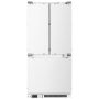 Forno Appliances - 36 in. Wide Rivestito 15.5 Cu. Ft. French Door Counter-Depth Panel Ready Refrigerator - Stainless Steel - Image 1