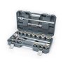 1/2 in. Drive 12 Point SAE Mechanics Tool Set (17-Piece) - Image 1