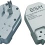 Bosch - 240-Volt NEMA 10-30R to 6-15R 3-Prong Dryer Power Cord Plug Adapter - Multi - Image 1