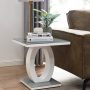 Scottsmoor High Gloss Halo End Table - Design Side Table - Image 1