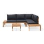 Tempo Eucalyptus 4 - Person Modular Patio Conversation Sets with Cushions - Image 1