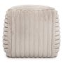 Demetrios Faux Fur Pouf - Image 1