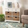 Herman 6-Drawer Red Chest - Image 1