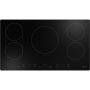 GE Profile - 36" Built-In Electric Induction Cooktop with 5 Elements, Slide Touch Controls, and Power Boost - Black - Image 1