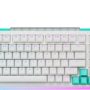 Logitech - G512 X 98 Full-size DUAL SWAP Hot-Swappable TMR Analog / Mechanical Gaming Keyboard for PC, Mac with LIGHTSYNC RGB - White - Image 1