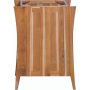 Curvature 24 in. L Teak Vanity Cabinet Only in Natural Teak - Image 1