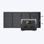 500W Output/1000W Peak Push-Button Start Solar Generator RIVER 2 Max with 160W Solar Panel - Image 1