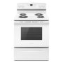 Amana - 30 in. Wide 4 elements 4.8 cu. ft. Self-Cleaning Freestanding Electric Range - White - Image 1