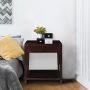 Notre Dame Espresso Nightstand with USB Port - Image 1