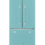 Unique Appliances - 36 in. Wide Classic Retro 36-inch 21 cu.ft. Counter Depth French Door Refrigerator - Ocean Mist Turquoise - Image 1