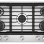 KitchenAid - 36 in. Wide 5 burners Gas Cooktop - Stainless Steel - Image 1