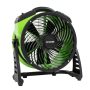 FC-300A 1/4 HP 2100 CFM 4 Speed Portable Multipurpose 14" Heavy Duty Shop Fan Air Circulator with Built-in Power Outlets - Image 1