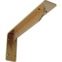 2 in. x 3 3/4 in. x 6 in. Unfinished Embrey Steel Bracket - Image 1