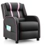 Kids Recliner Chair with Side Pockets and Footrest - Image 1