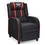 Massage Gaming Recliner PU Leather Chair with Footrest - Image 1