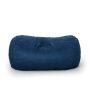 6.5 ft. Charcoal Suede Polyester Bean Bag - Image 1