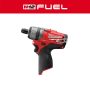 M12 FUEL 12V Lithium-Ion Brushless Cordless 1/4 in. Hex 2-Speed Screwdriver Kit W/(2) 2.0h Batteries & Bag - Image 1