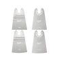 2 in. Stainless Steel Universal Fit Rigid/Flex Scraper Multi-Tool Oscillating Blade Kit (2-Piece) - Image 1